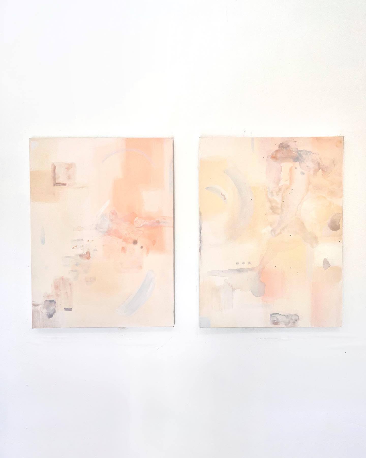 Fluff- diptych