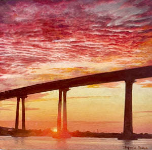 Almost Dusk (The Coronado Bridge)