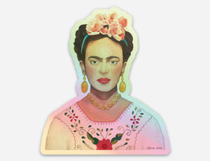 Holographic Frida Stickers- set of 4