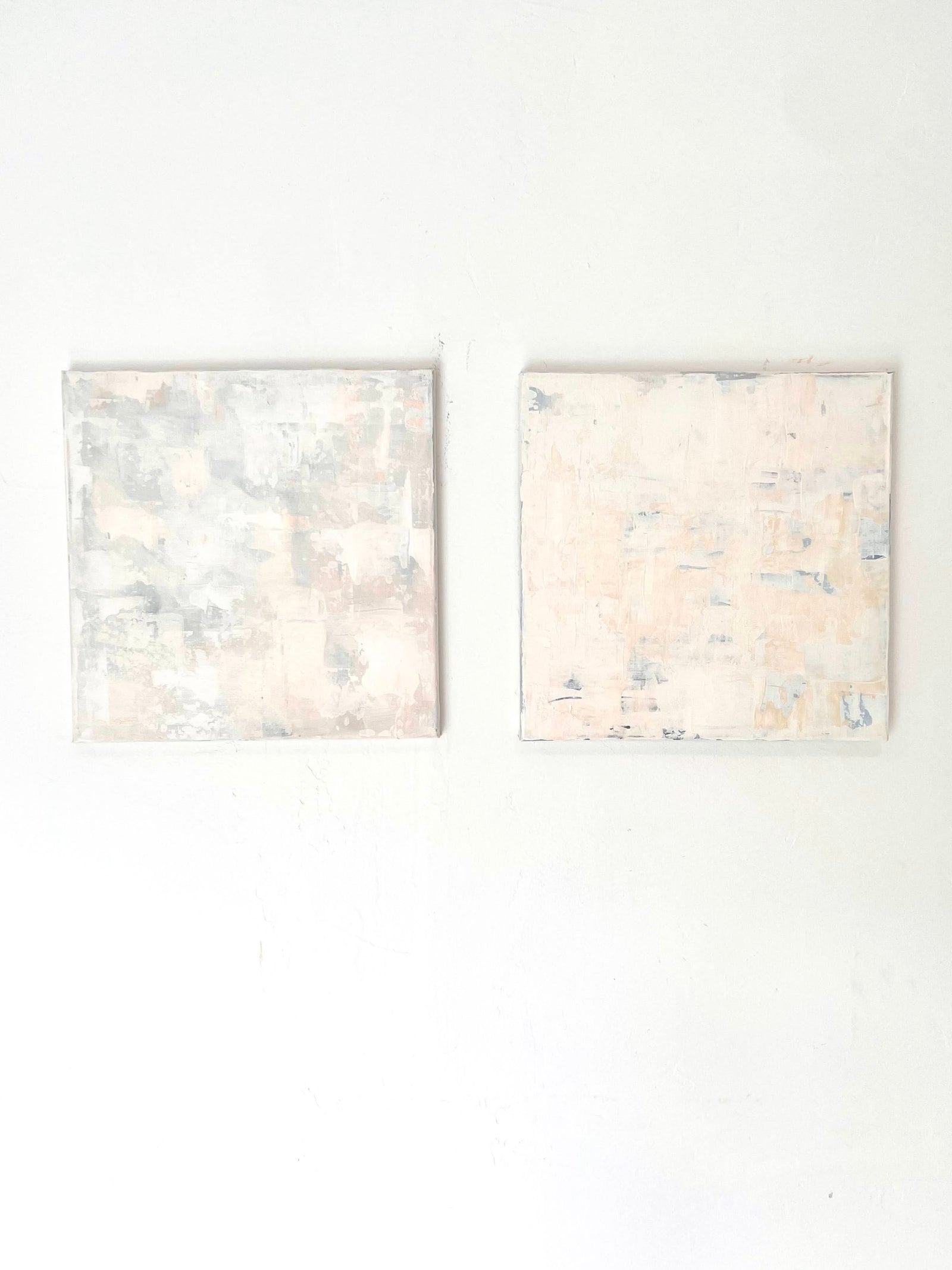 The Color White- diptych
