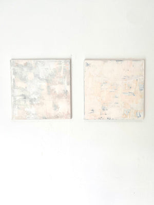 The Color White- diptych